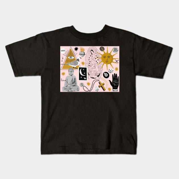 Say A Little Prayer Kids T-Shirt by Ruby Ritz